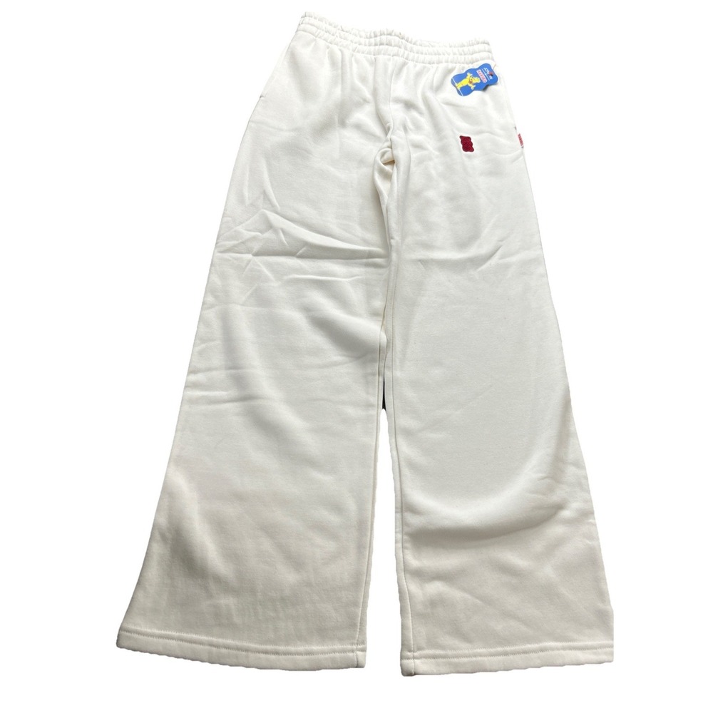 Haribo Women's Sweat Jogging Pants Small White Gummy Bear
